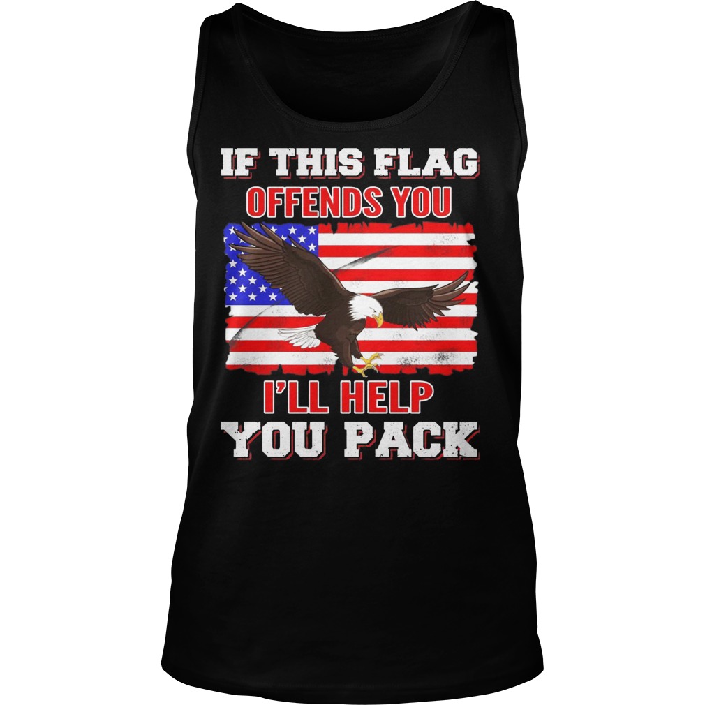 Flag Offends Ill Help Pack Tank Top