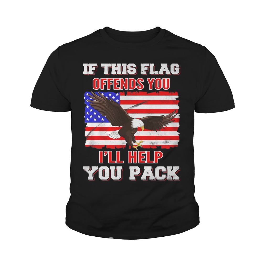 Flag Offends Ill Help Pack Youth Tee