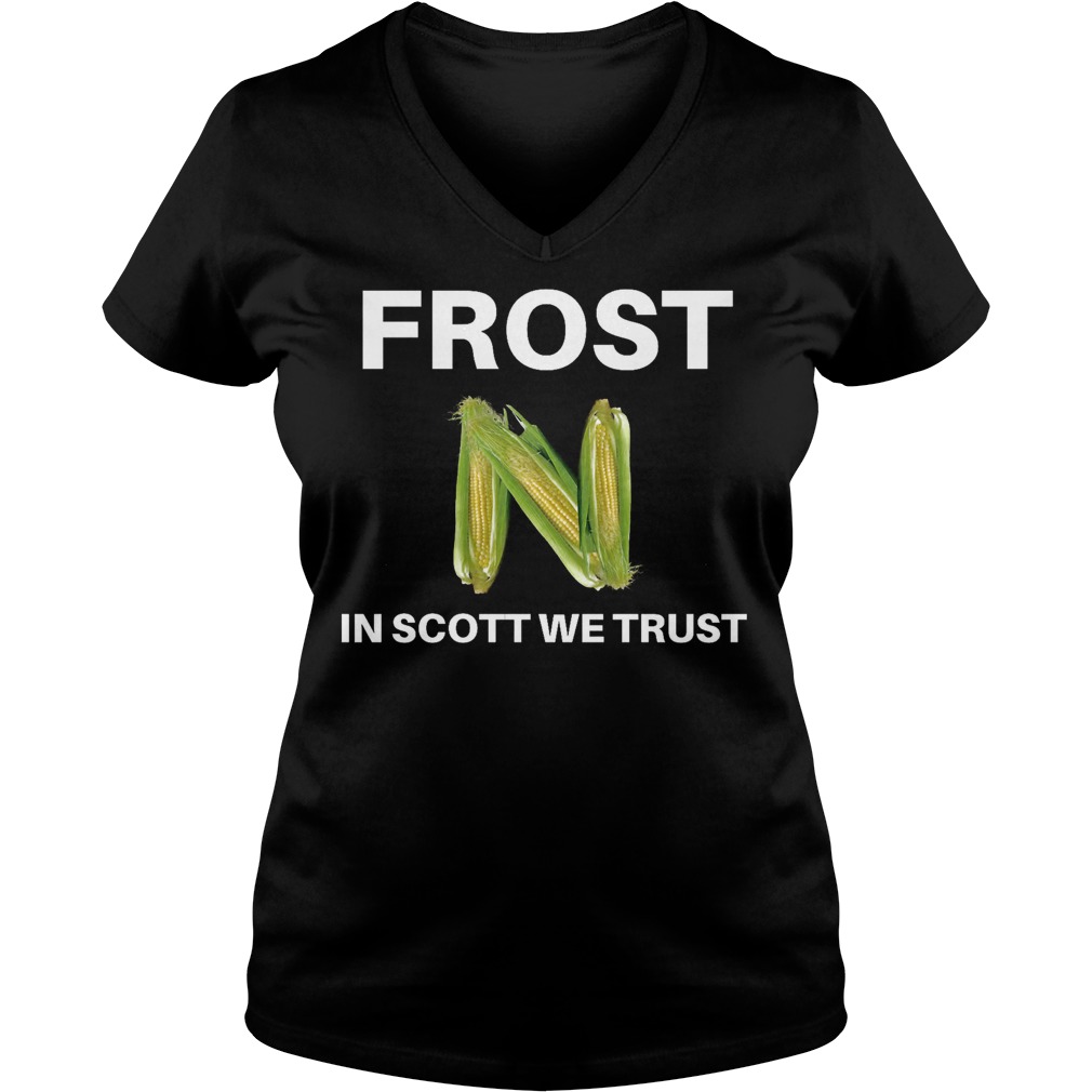 Frost Scott Trust Nebraska Football Coach Ladies V Neck