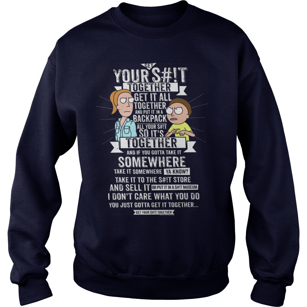 Get Together Rick Morty Longsleeve Tee