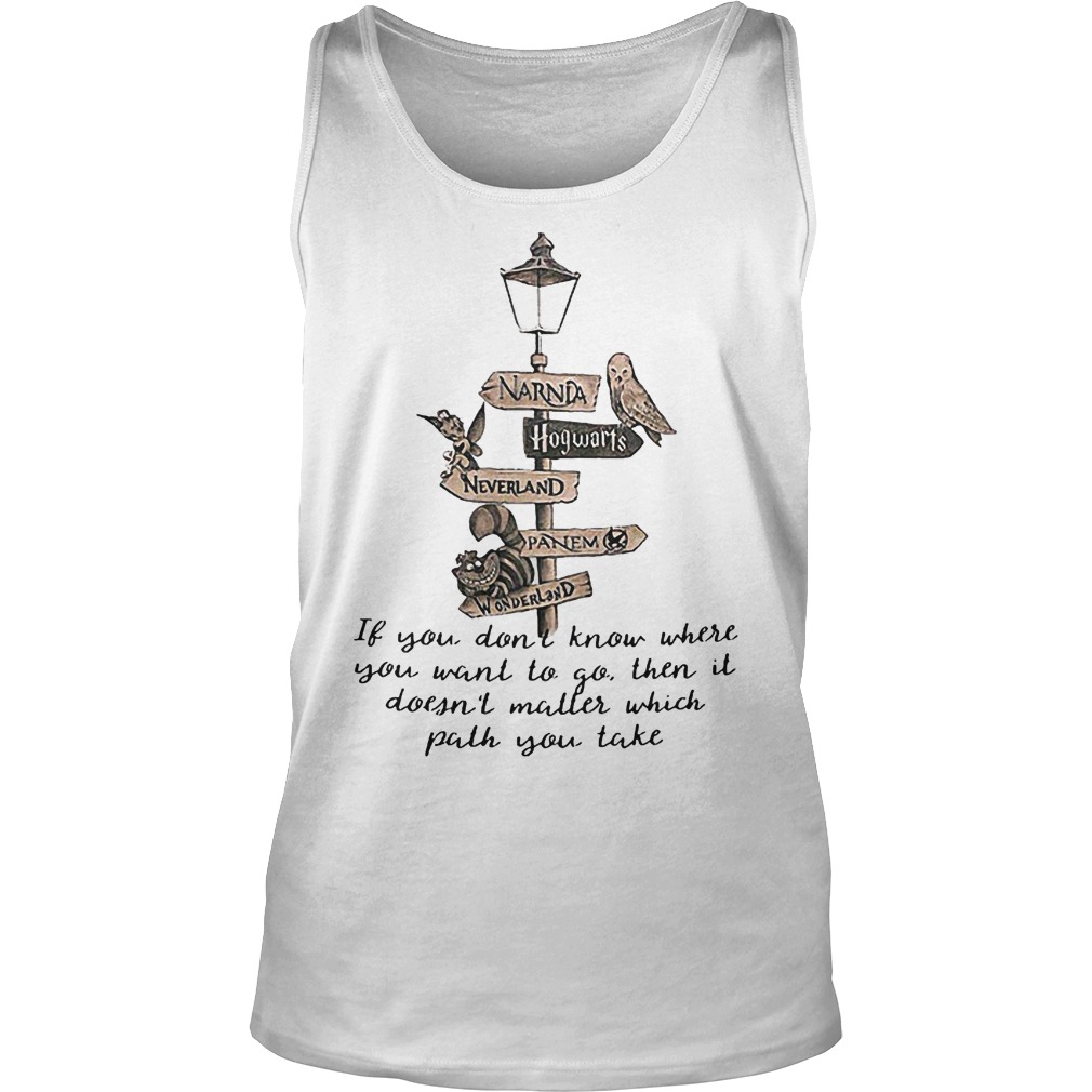Harry Potter Signpost Unisex Tank Top