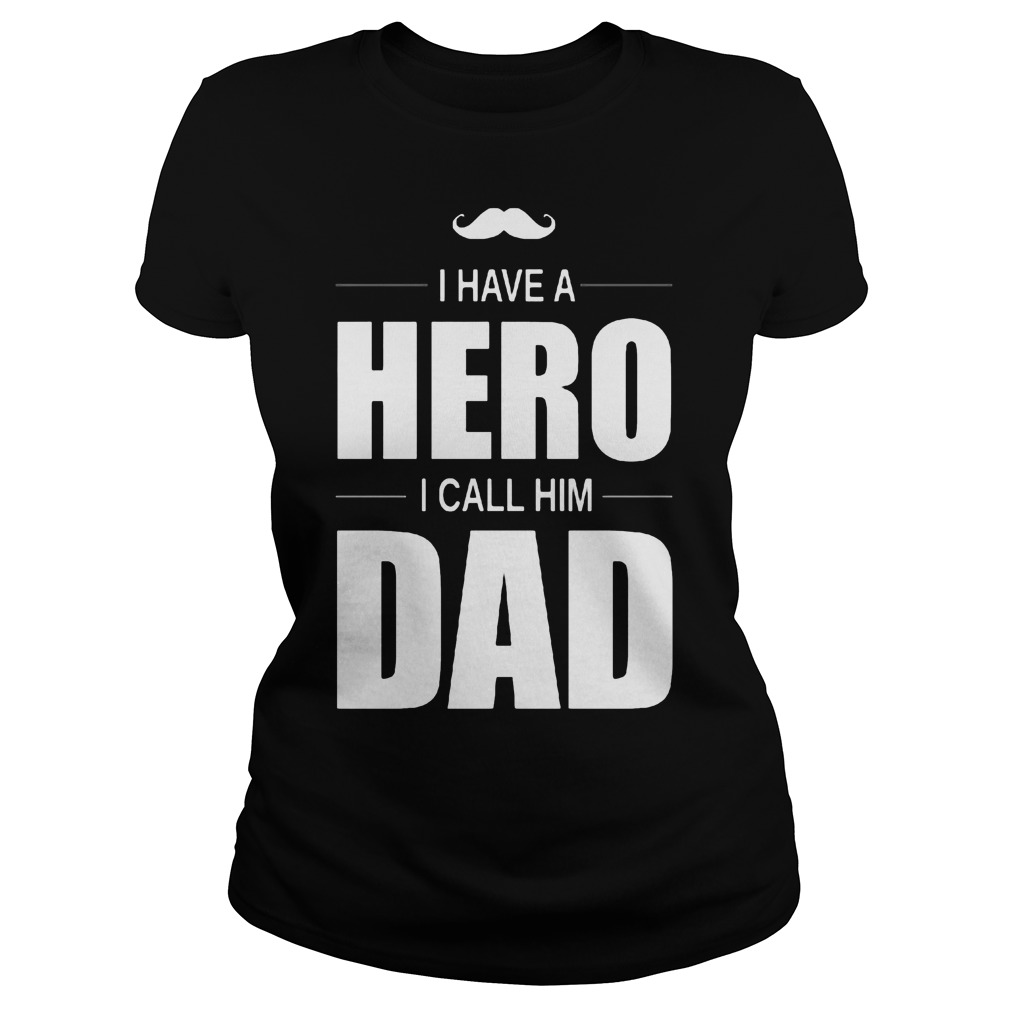 Hero Call Dad Ladies Tee