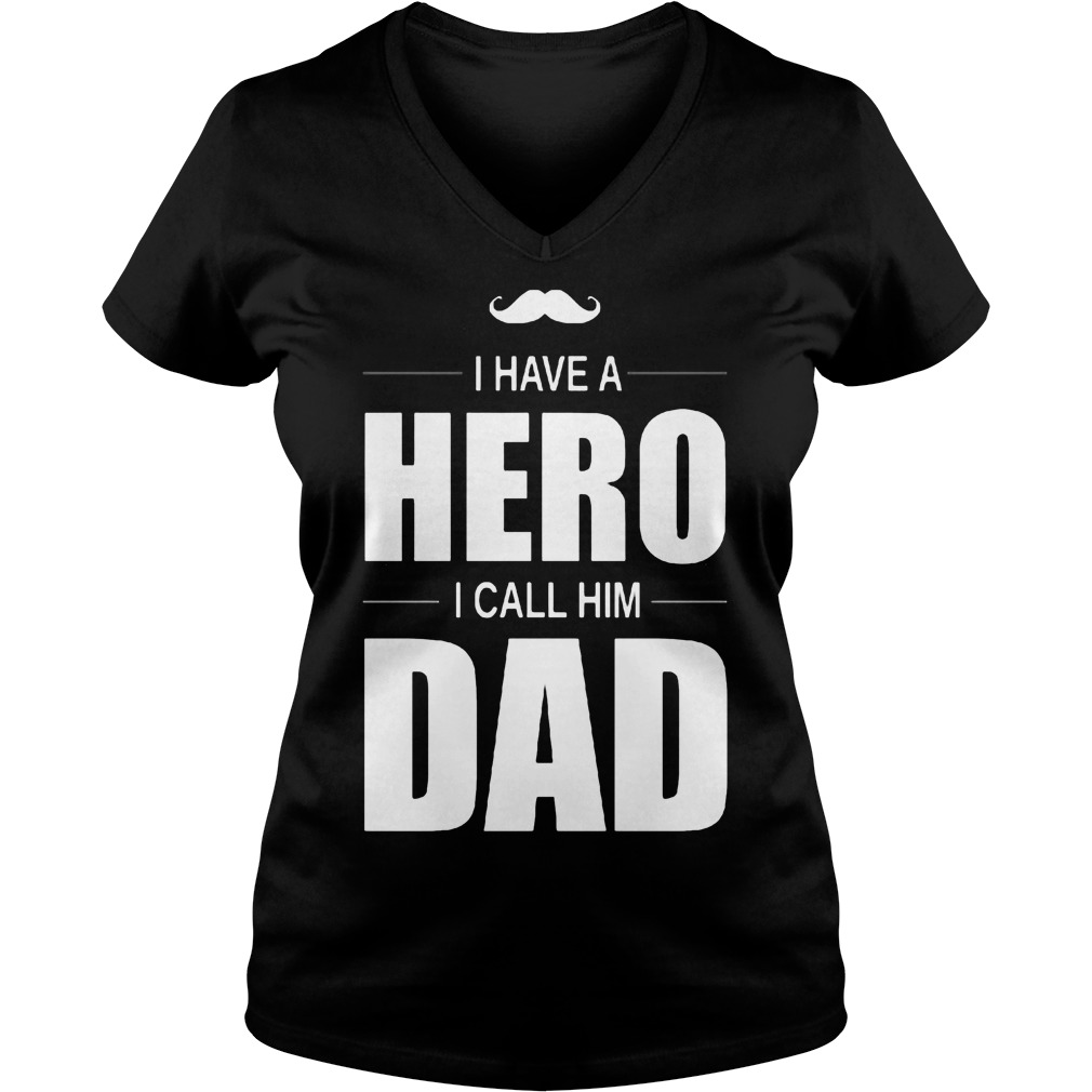 Hero Call Dad V Neck