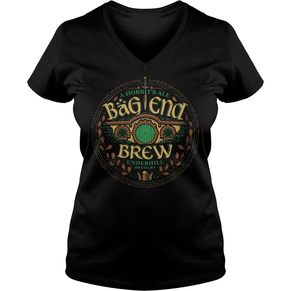 Hobbitss Ale Bag End Brew Underhill Brewery Vneck