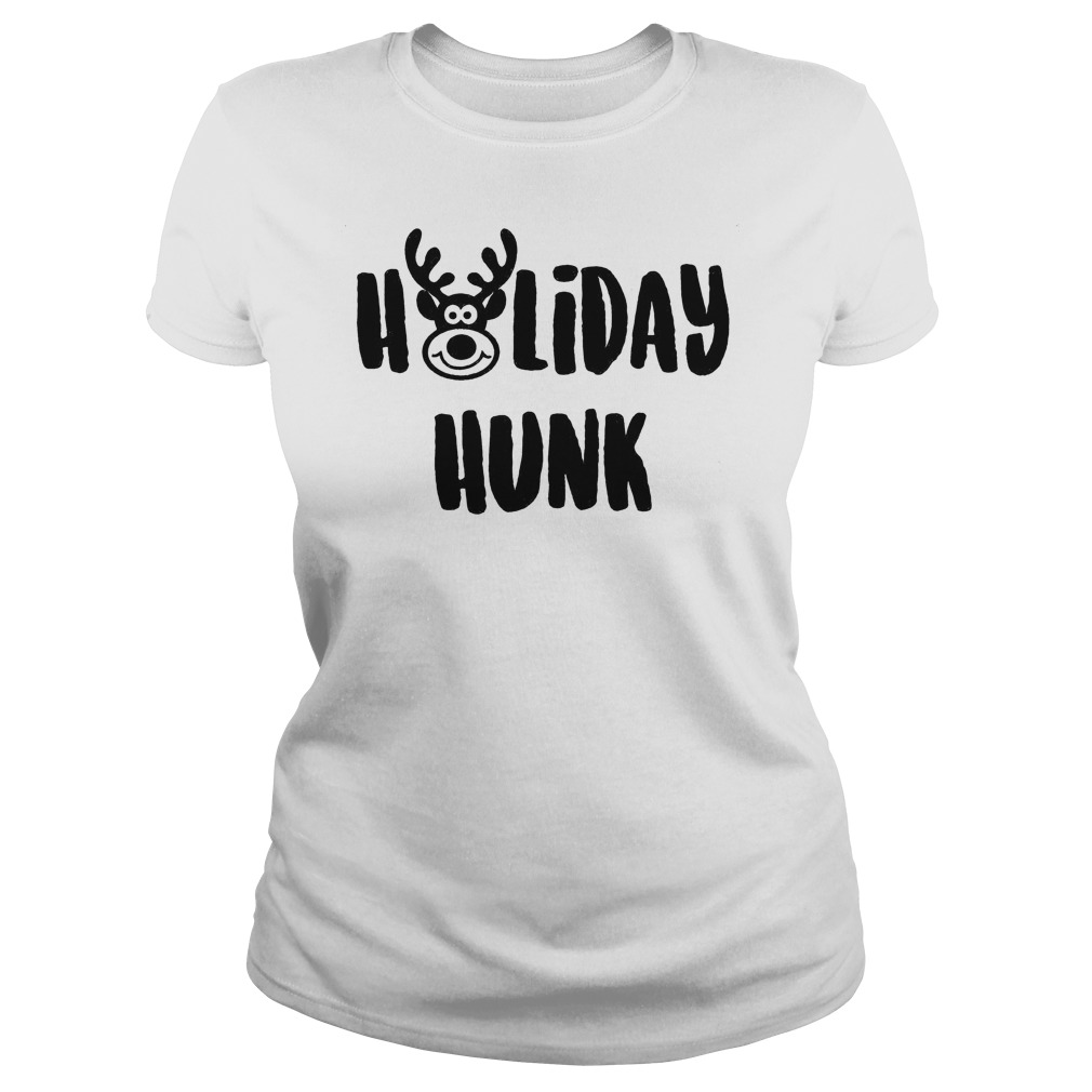 Holiday Hunk Ladies Tee