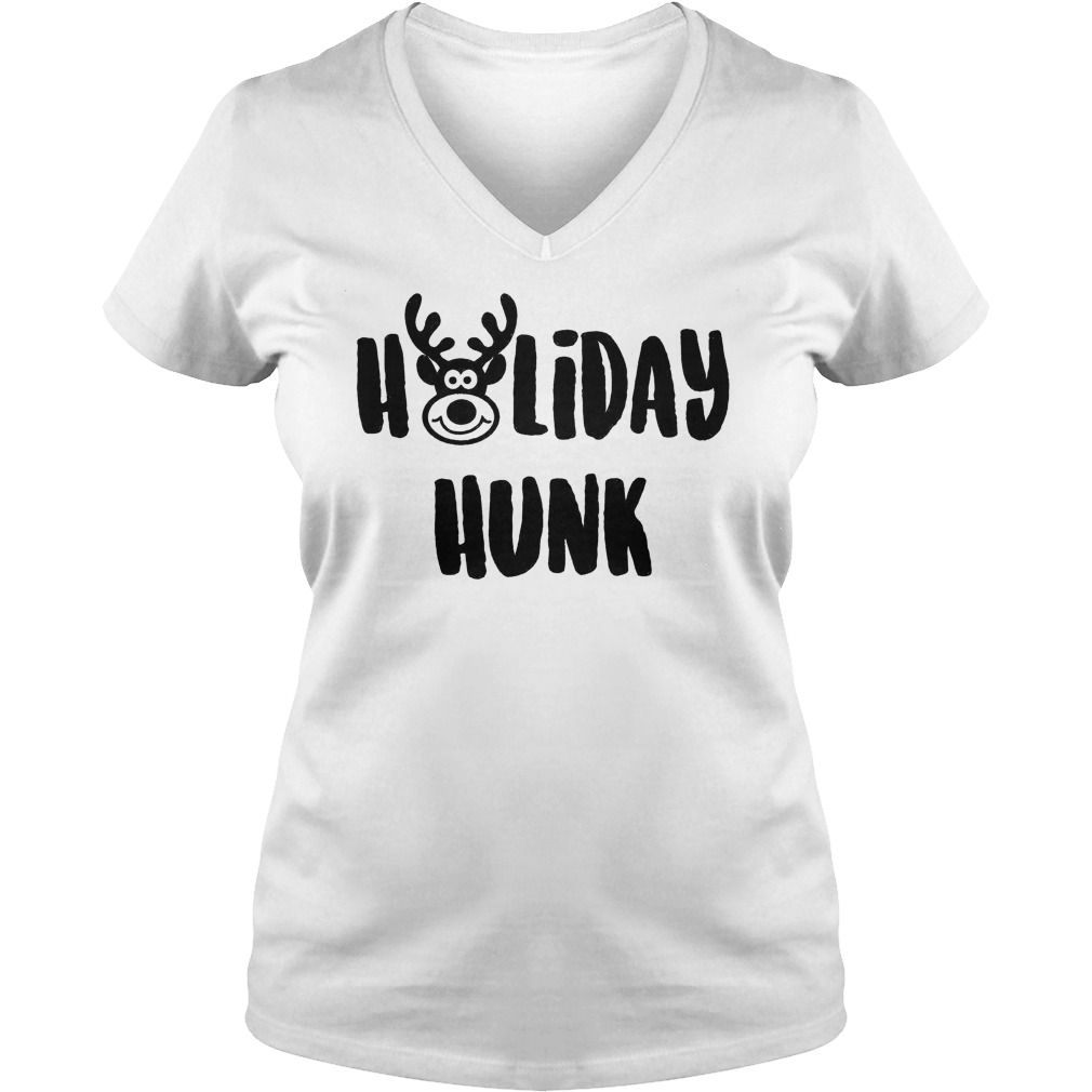 Holiday Hunk V Neck