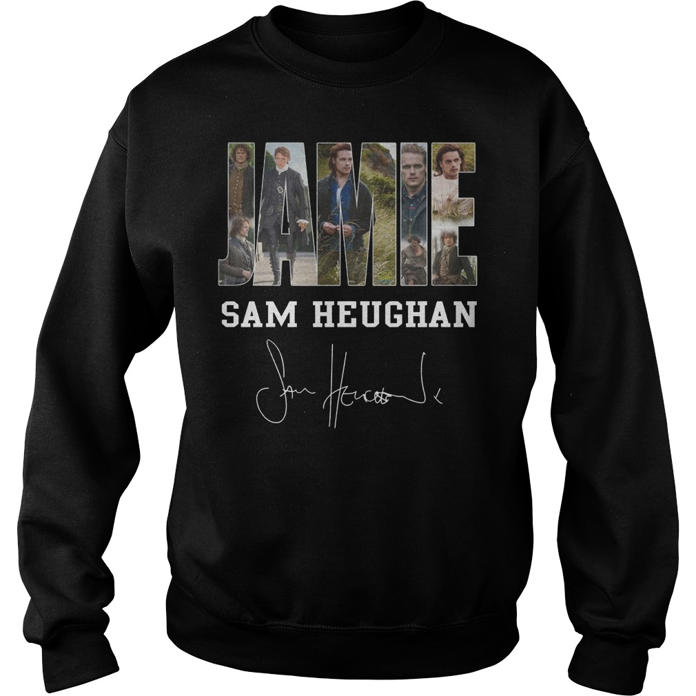 Jamie Sam Heughan Signed Sweater