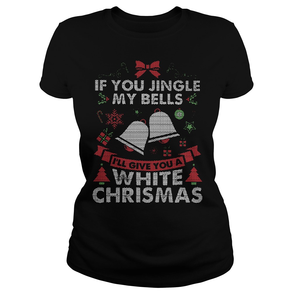 Jingle Bells White Christmas Ladies