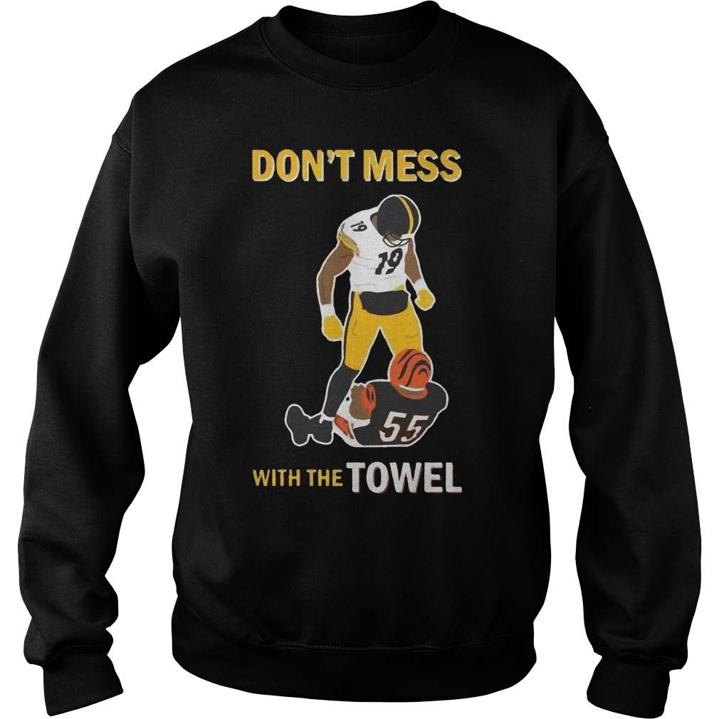 Karma Dont Mess Towel Sweater