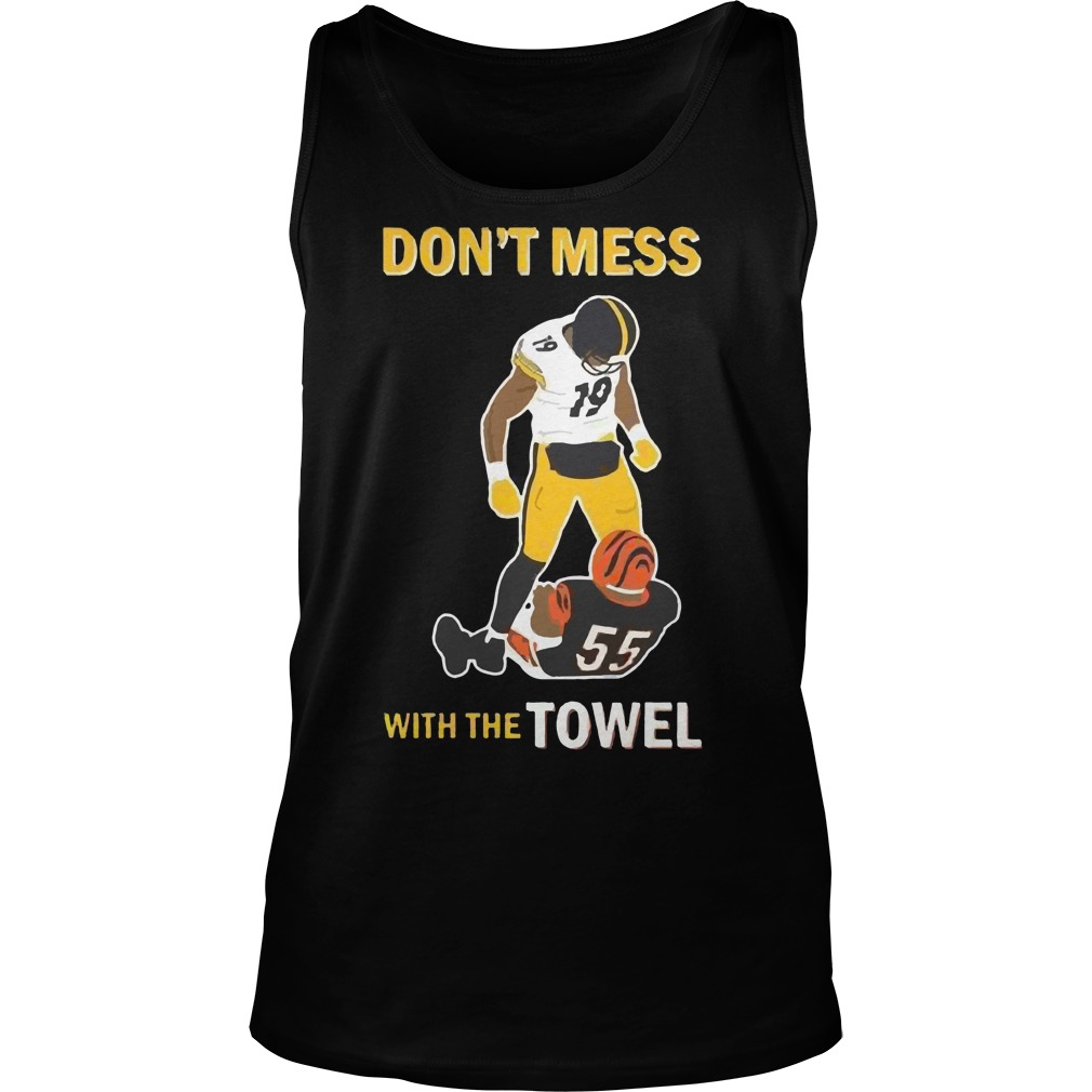 Karma Dont Mess Towel Tank Top