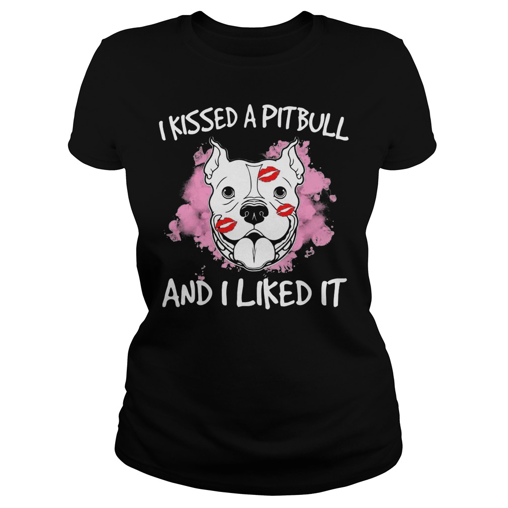 Kissed Pitbull Liked Ladies Tee