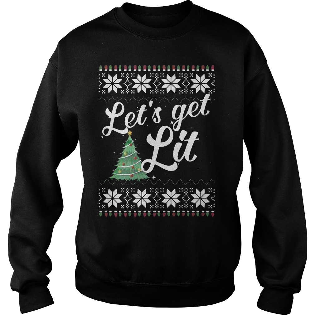 Lett Get Lit Drinking Sweat Shirt