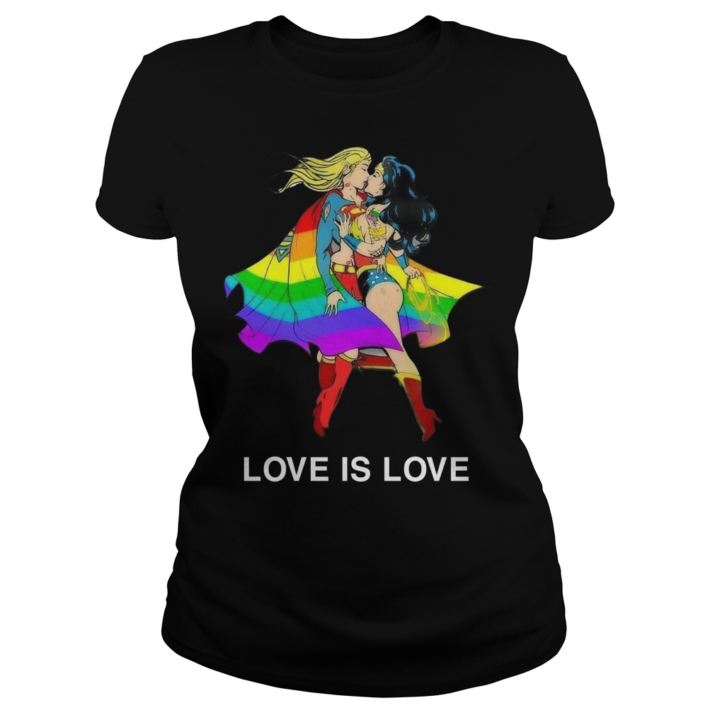 Lgbt Love Love Ladies Tee