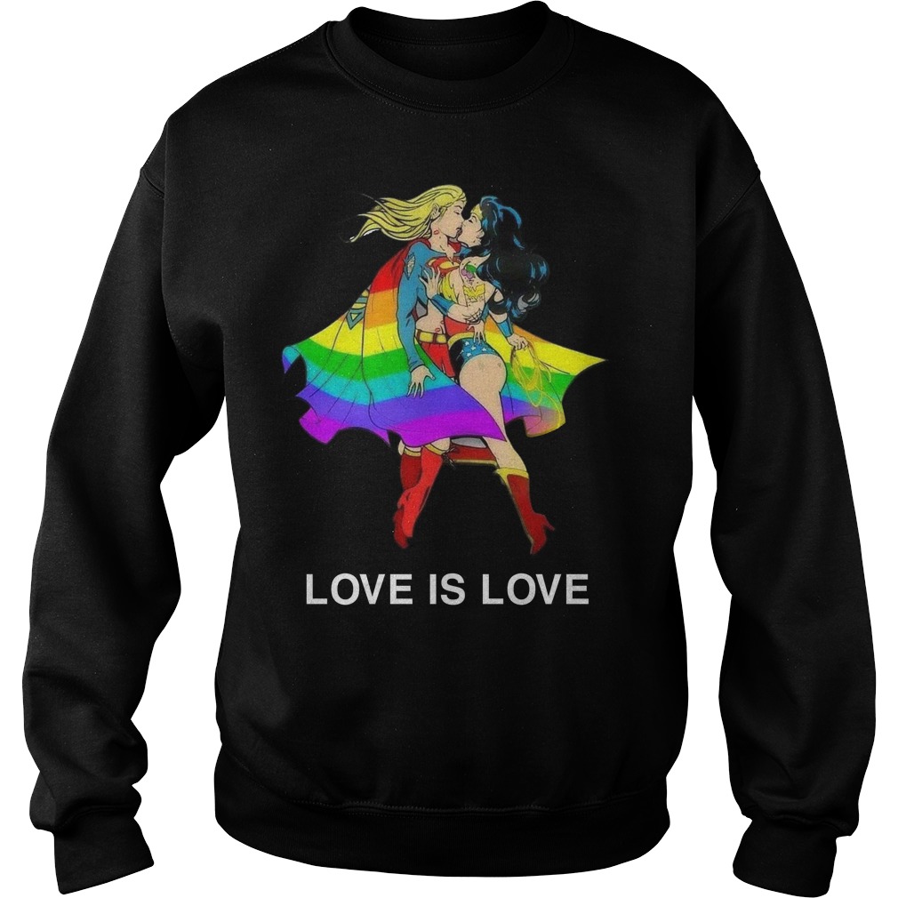 Lgbt Love Love Sweat Shirt
