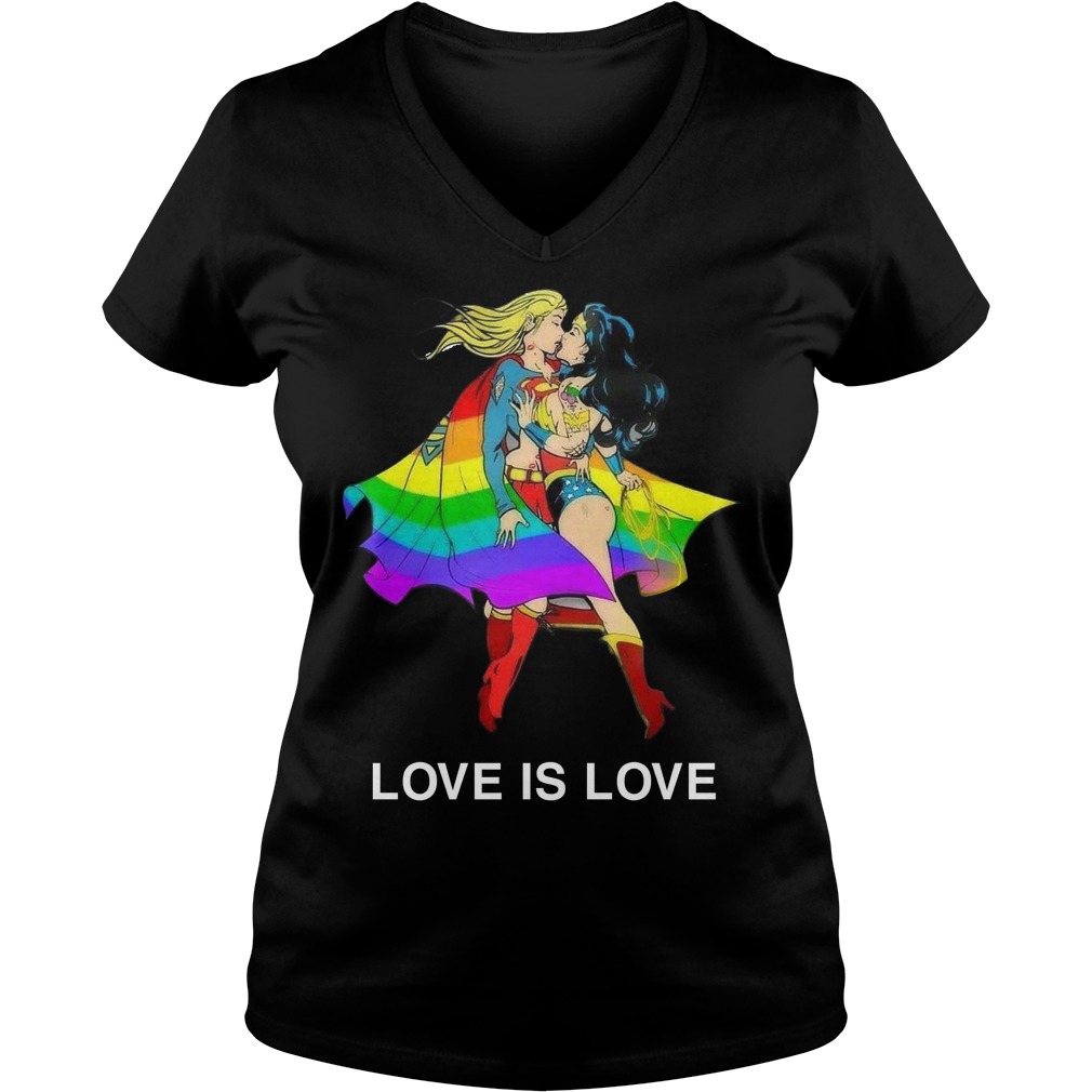 Lgbt Love Love V Neck