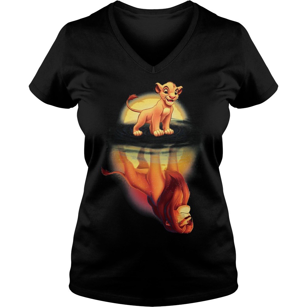 Lion King Upside Vneck