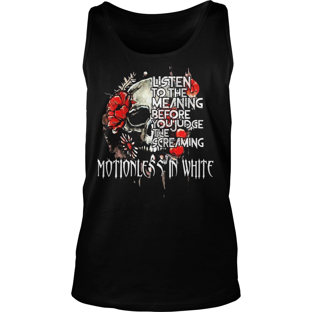 Listen Meaning Judge Screaming Seether Tank Top