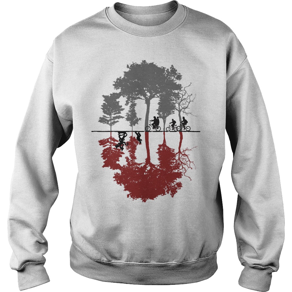 Looking Upside Stranger Things Sweat Shirt