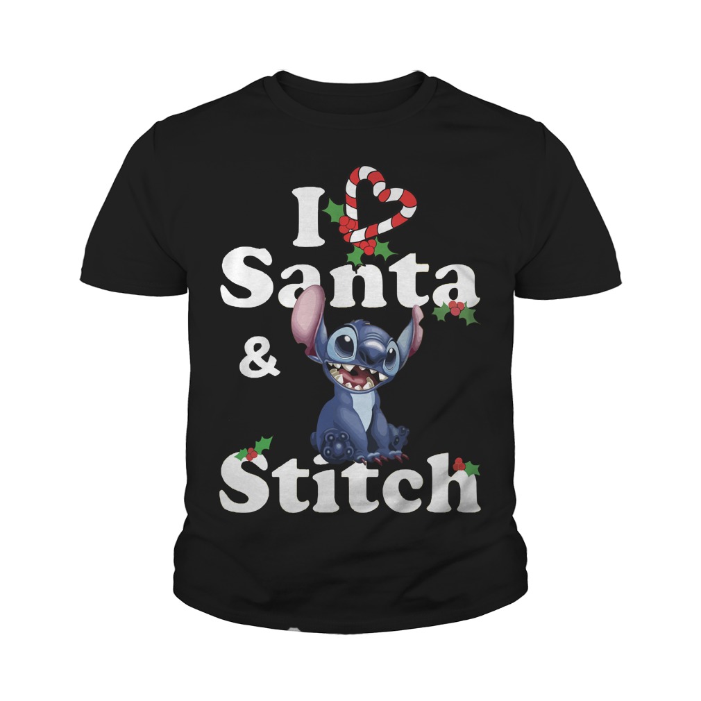 Love Santa Stitch Youth Tee