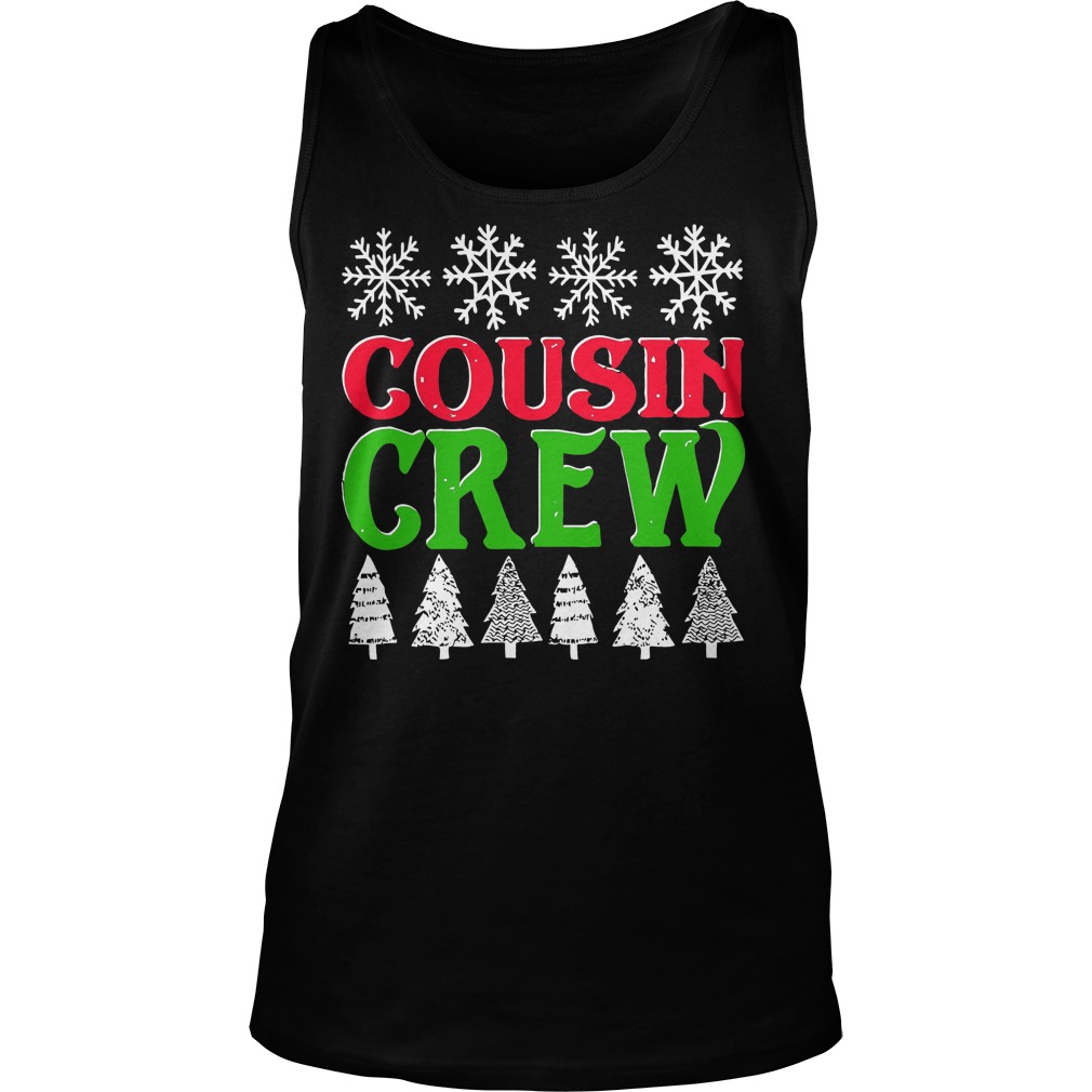 Matching Family Christmas Cousin Crew Unisex Tank Top