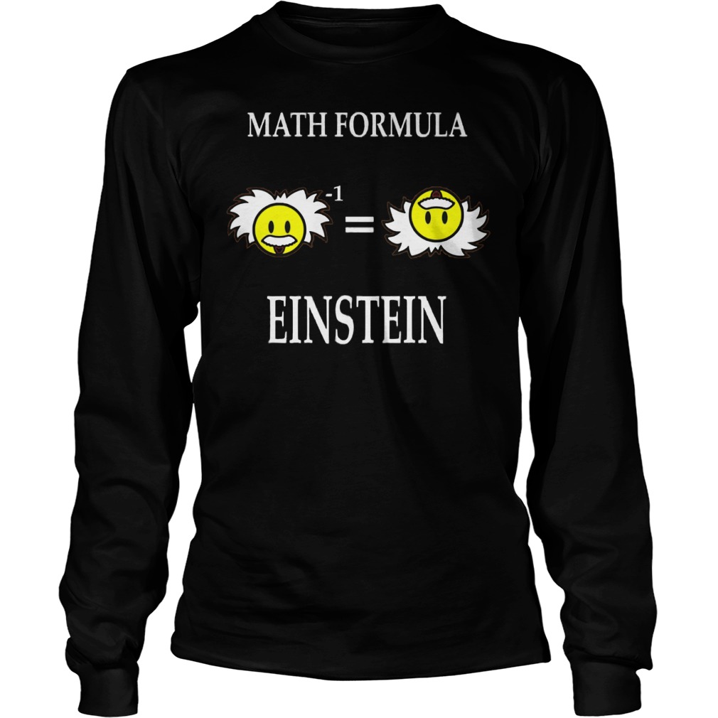 Math Formula Einstein Longsleeve
