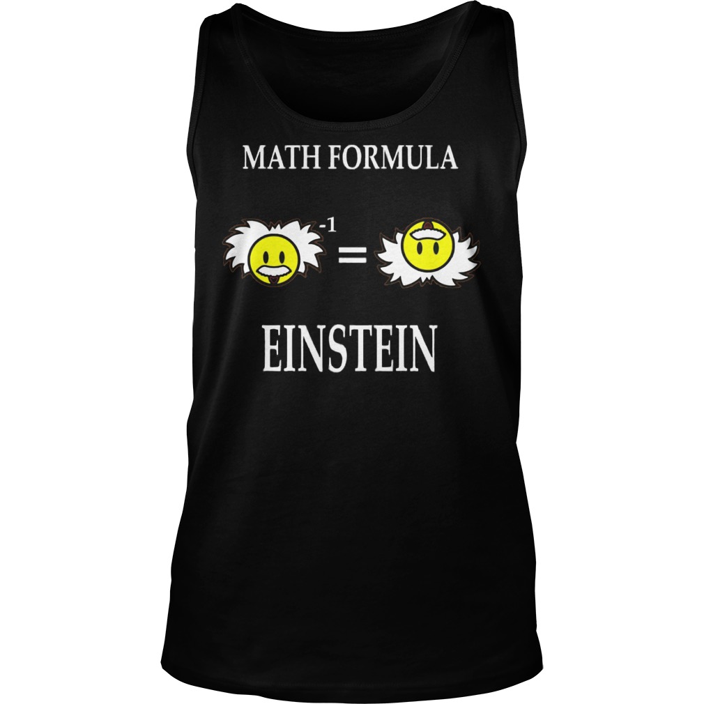 Math Formula Einstein Tank Top