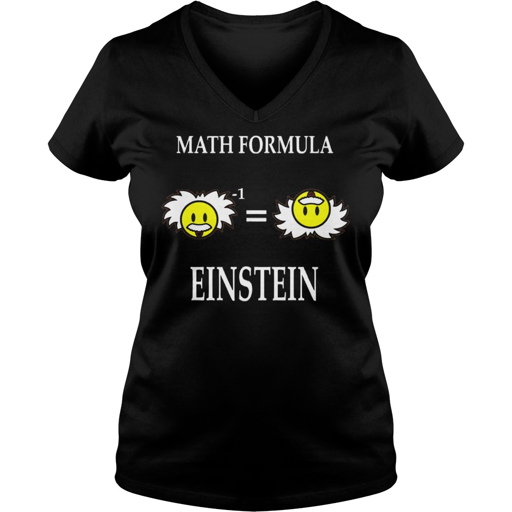 Math Formula Einstein V Neck