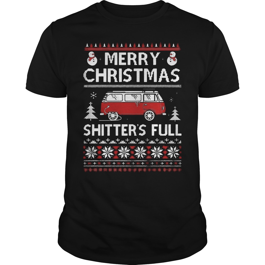 Merry Christmas Shitters Full Guys Tee