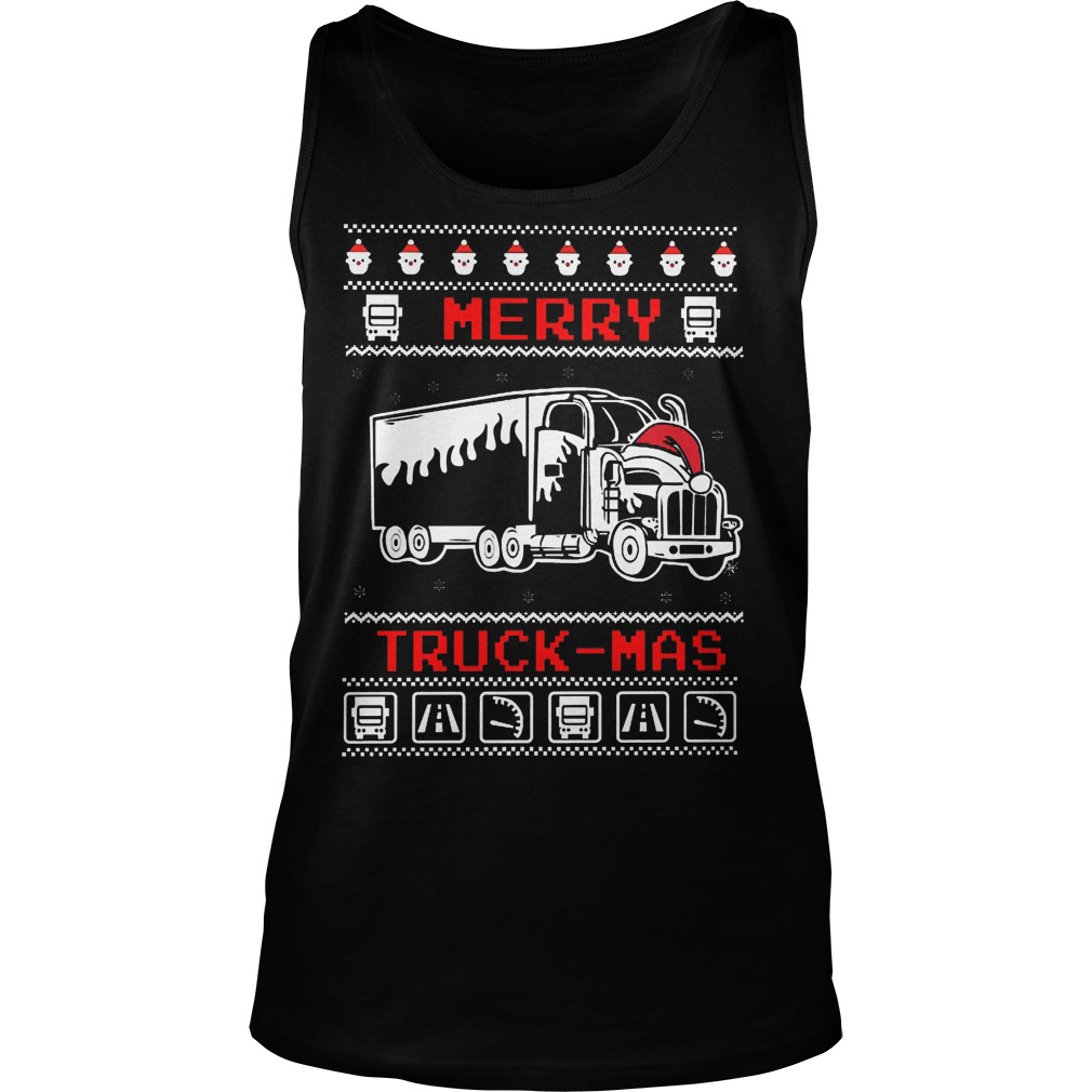 Merry Truck Mas Tank Top