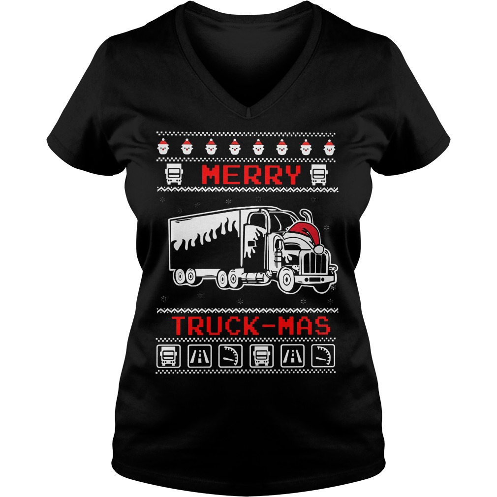 Merry Truck Mas V Neck