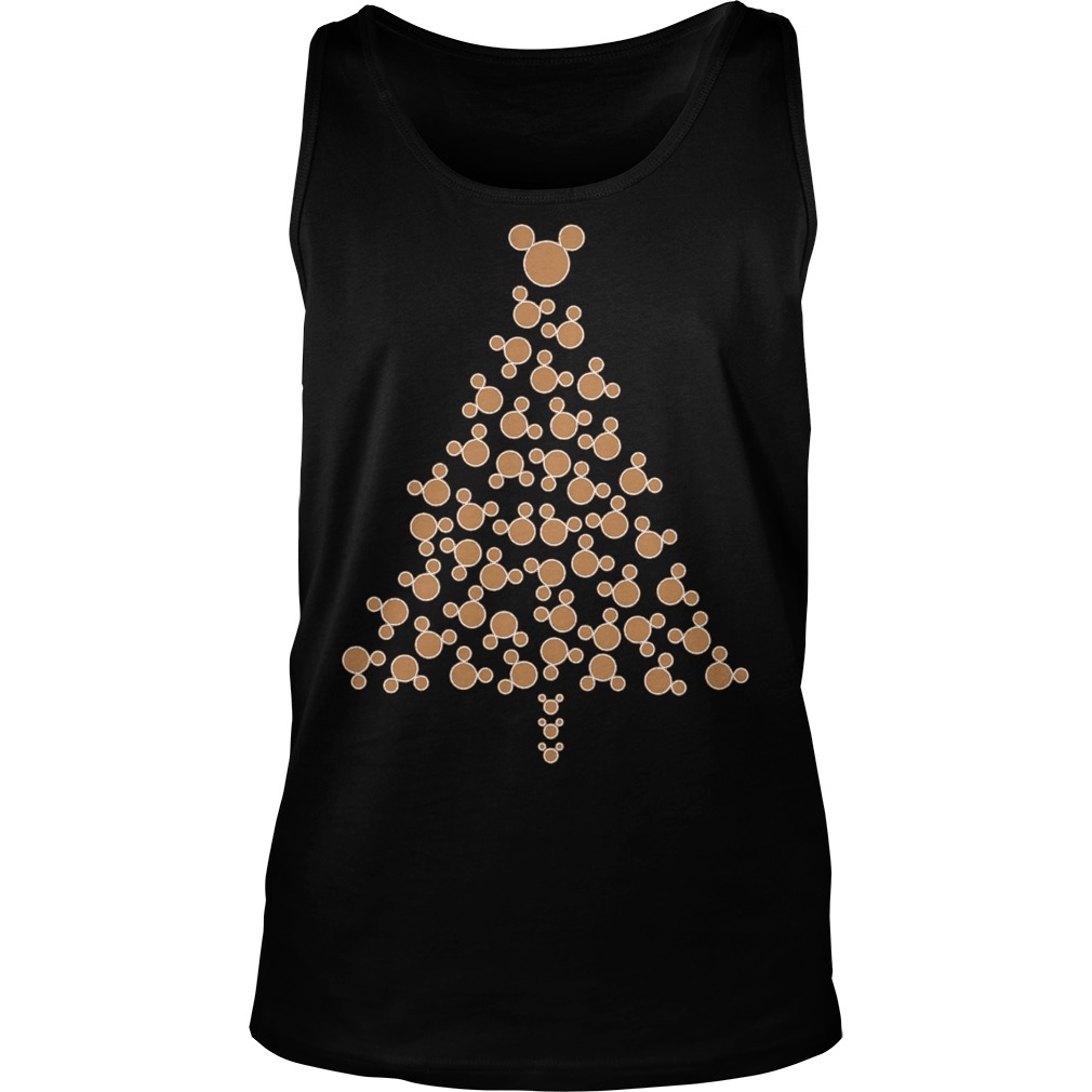Mickey Mouse Dingerbread Tree Tank Top
