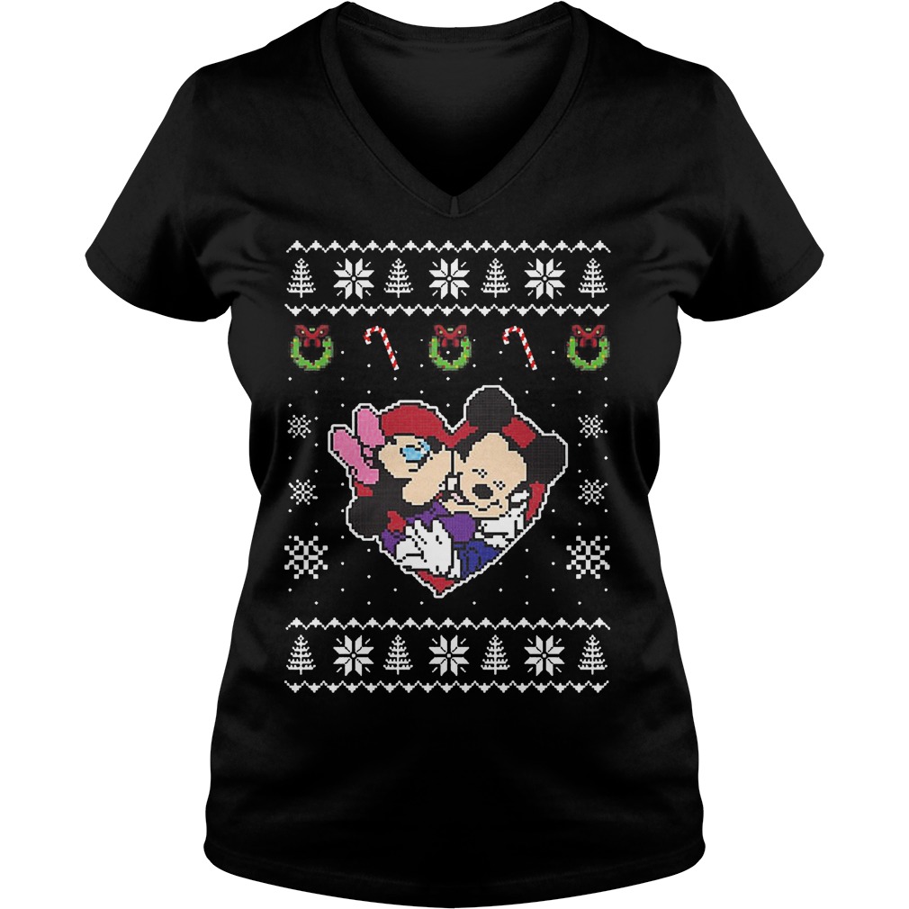 Mickey Mouse Minnie Vneck