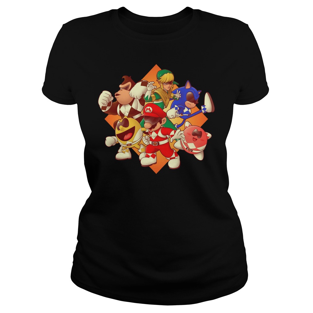Mighty Gaming Rangers Ladies Tee