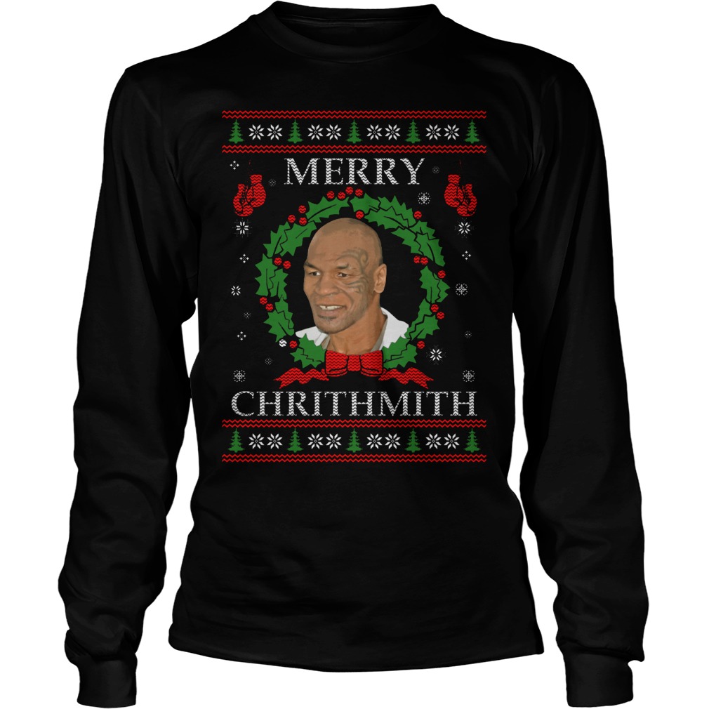 Mike Tyson Merry Chrithmith Longsleeve