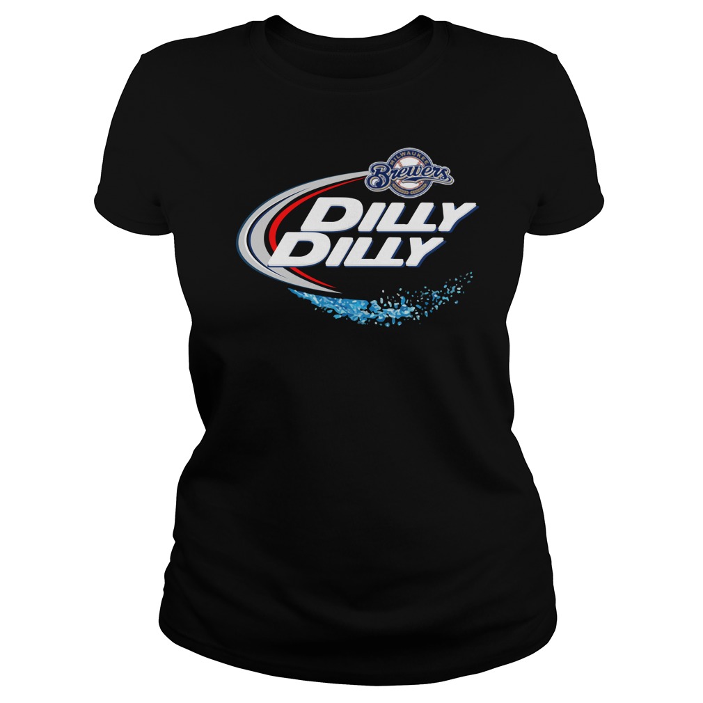 Milwaukee Brewers Dilly Dilly Ladies Tee