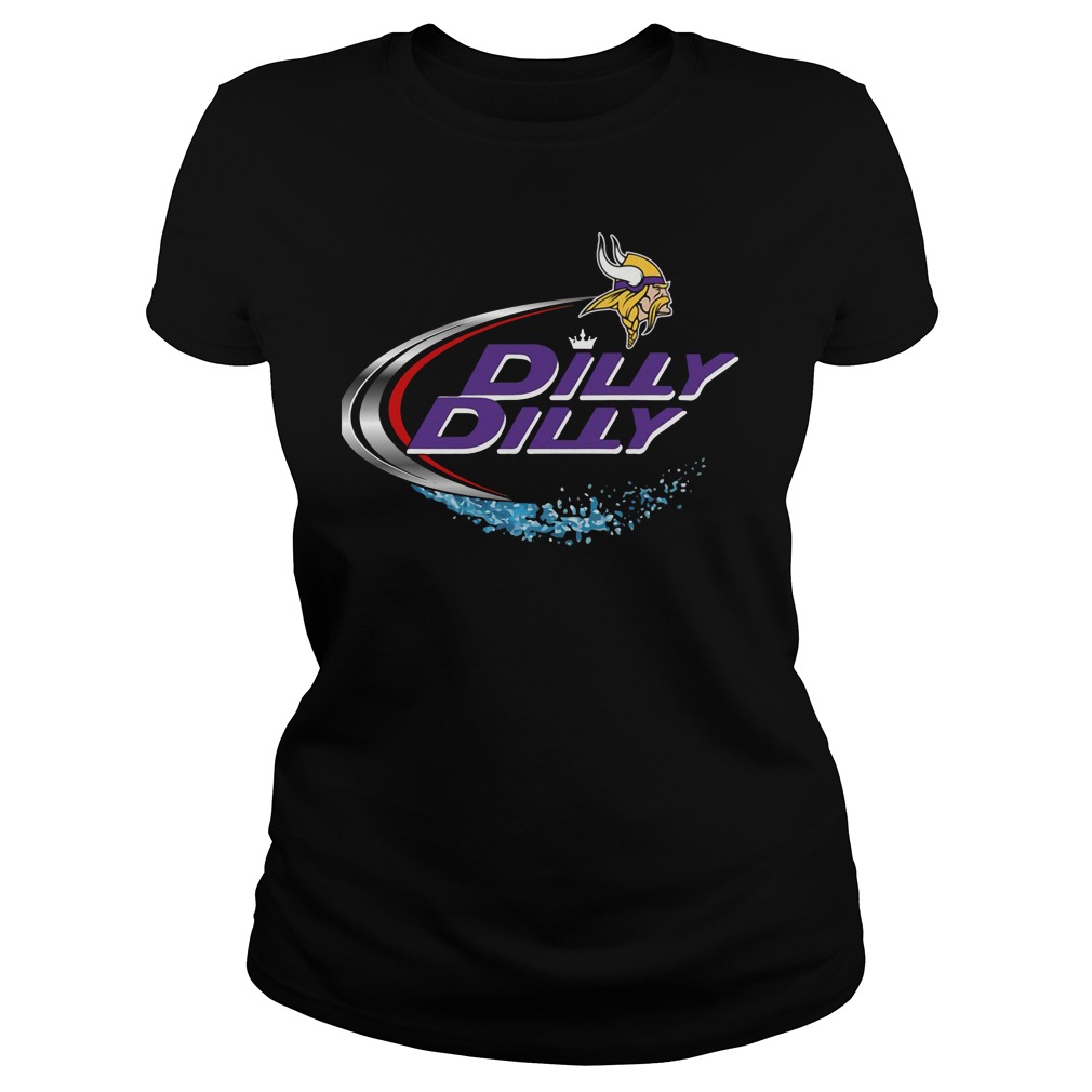 Minnesota Vikings Dilly Dilly Ladies Tee
