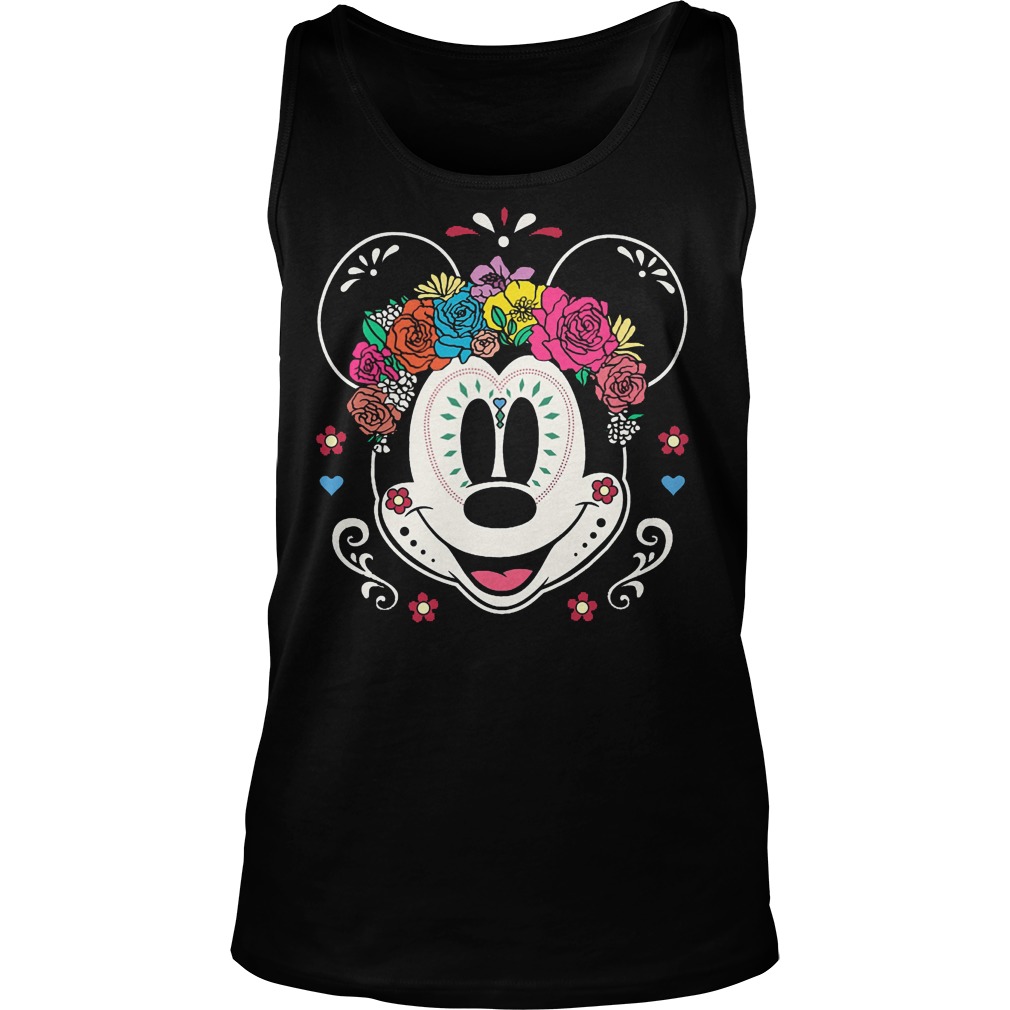 Minnie Mouse Flower Tank Top