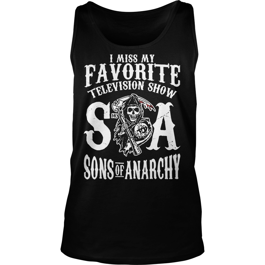 Miss Favorite Televison Show Soa Sons Anarchy Tank Top