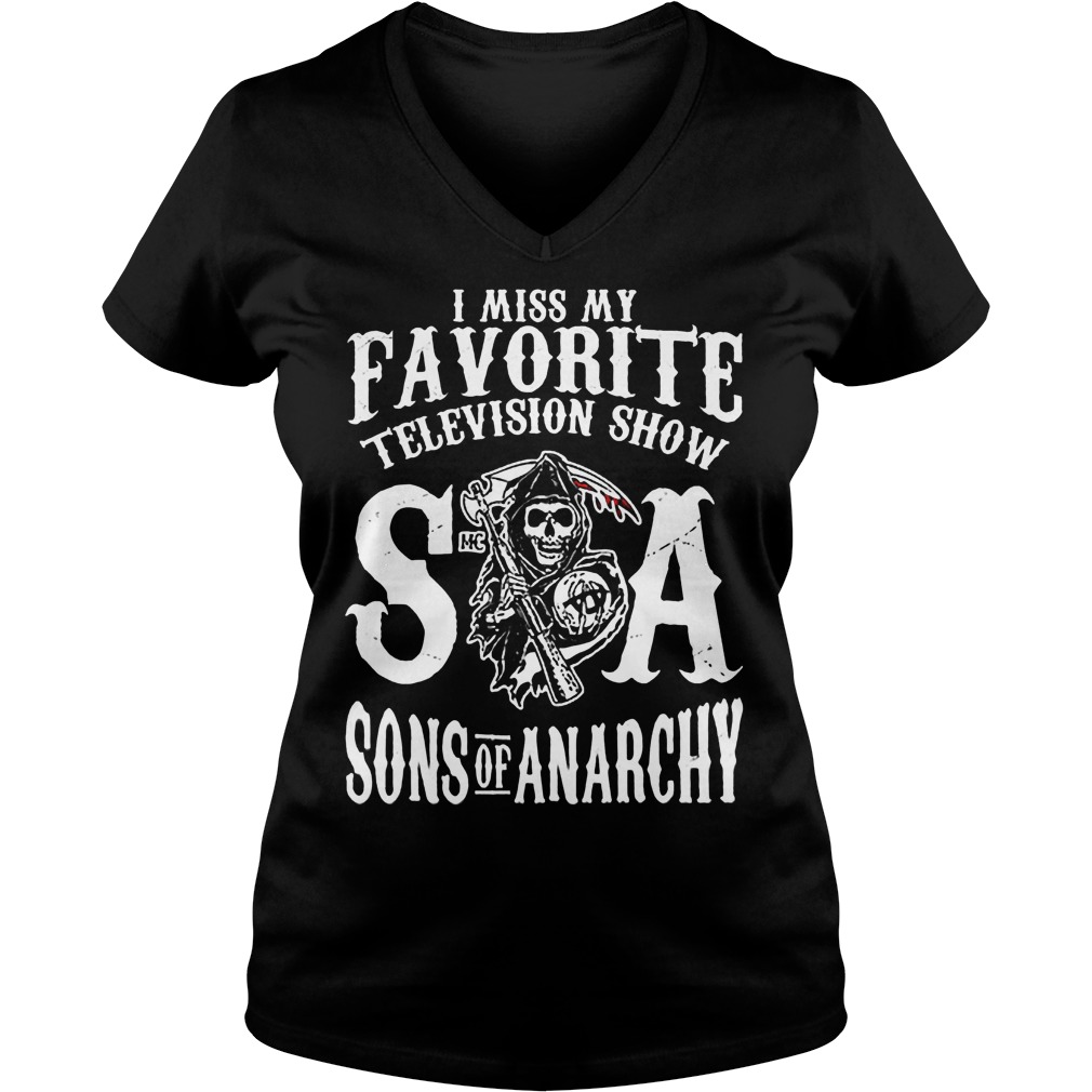 Miss Favorite Televison Show Soa Sons Anarchy V Neck