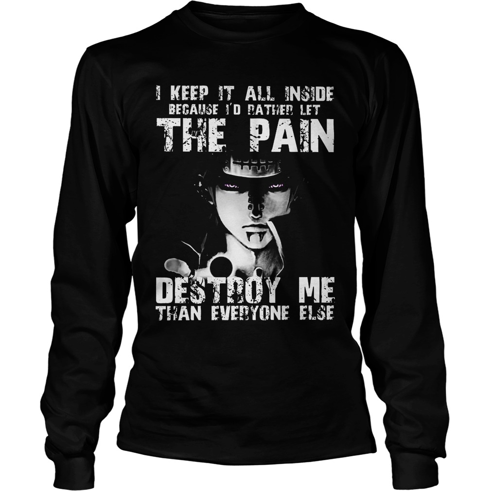 Naruto Keep Inside Pan Destroy Everyone Else Longsleeve