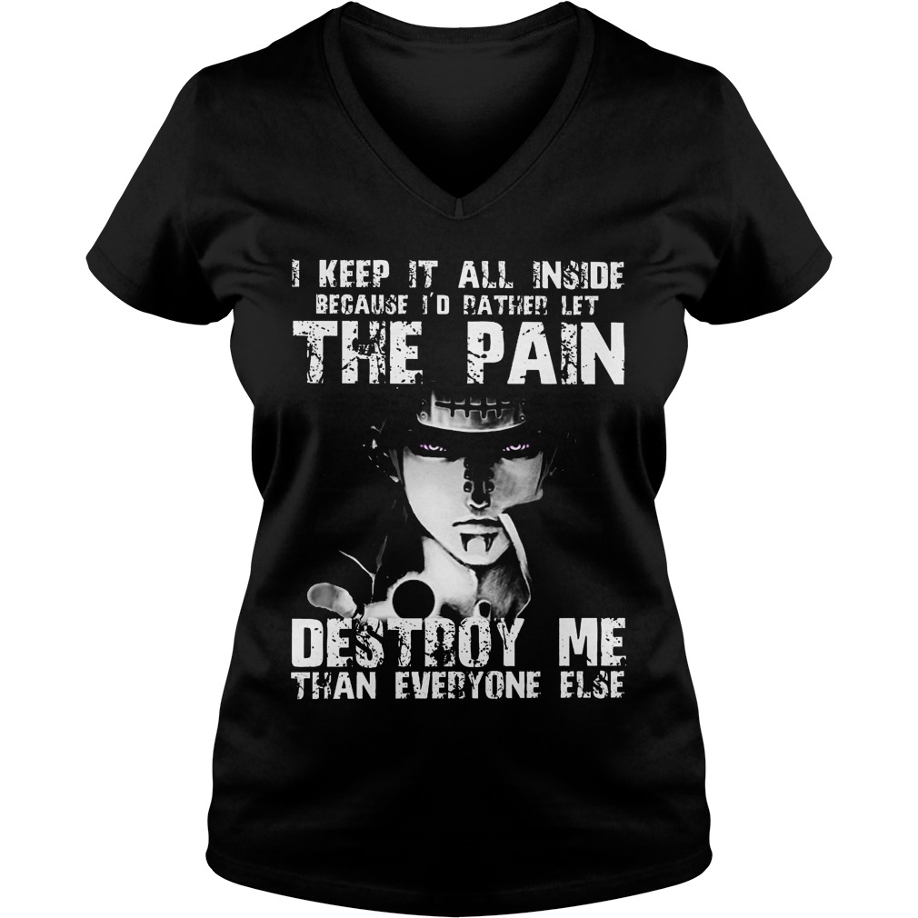 Naruto Keep Inside Pan Destroy Everyone Else Vneck