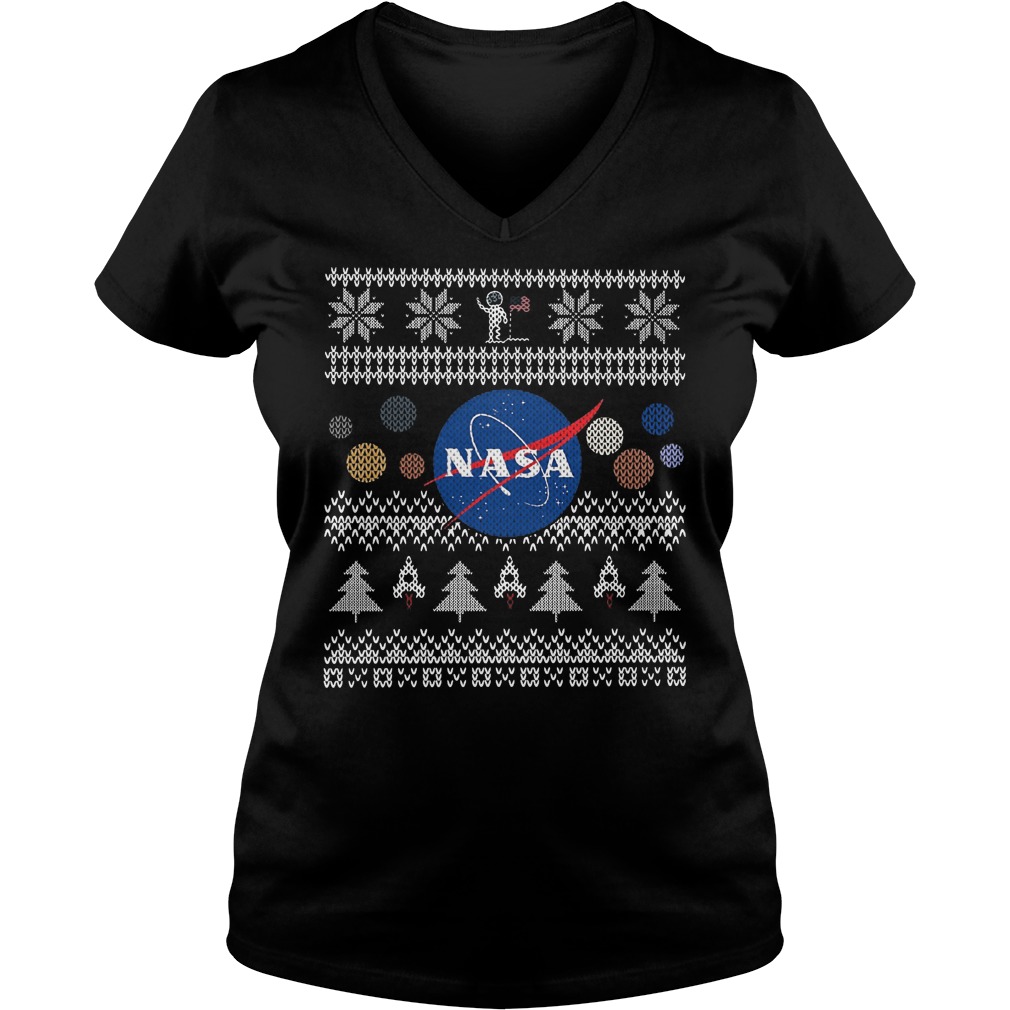 Nasa Logo Insignia V Neck
