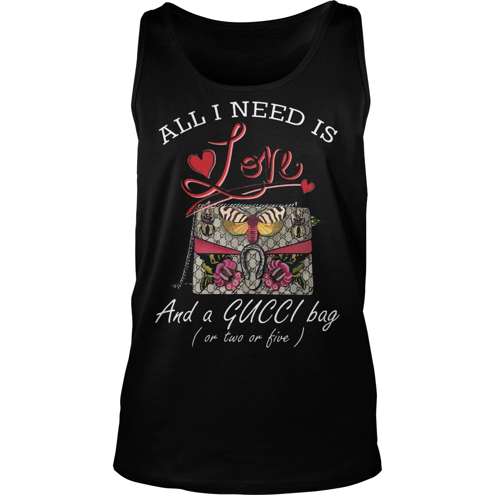 Need Love Gucci Bag Tanktop