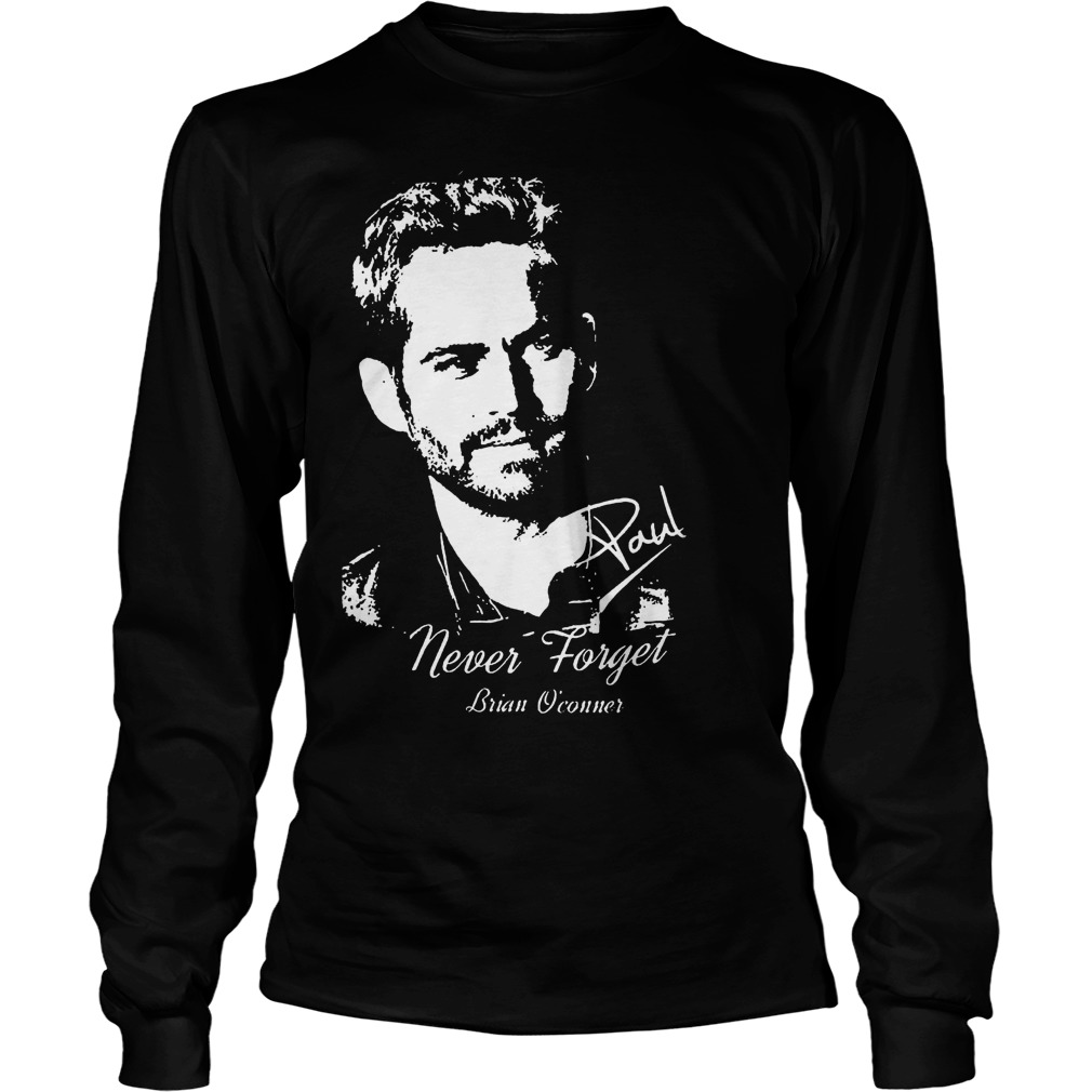 Never Forget Brian Oconner Longsleeve Tee
