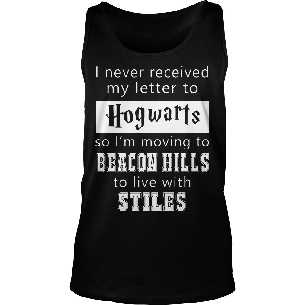 Never Received Letter Hofwarts Beacon Hills Stiles Unisex Tank Top