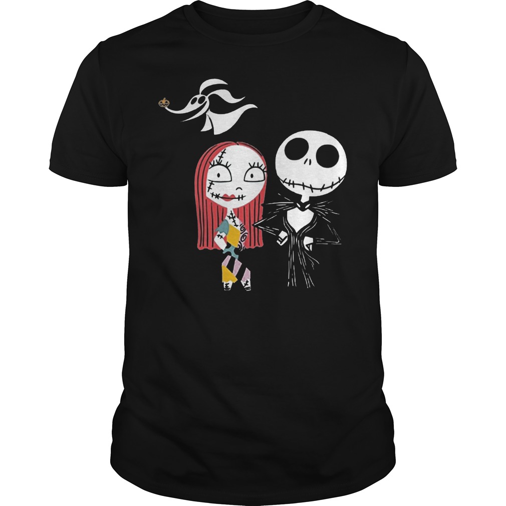 Nightmare Christmas Jack Sally Guys Tee
