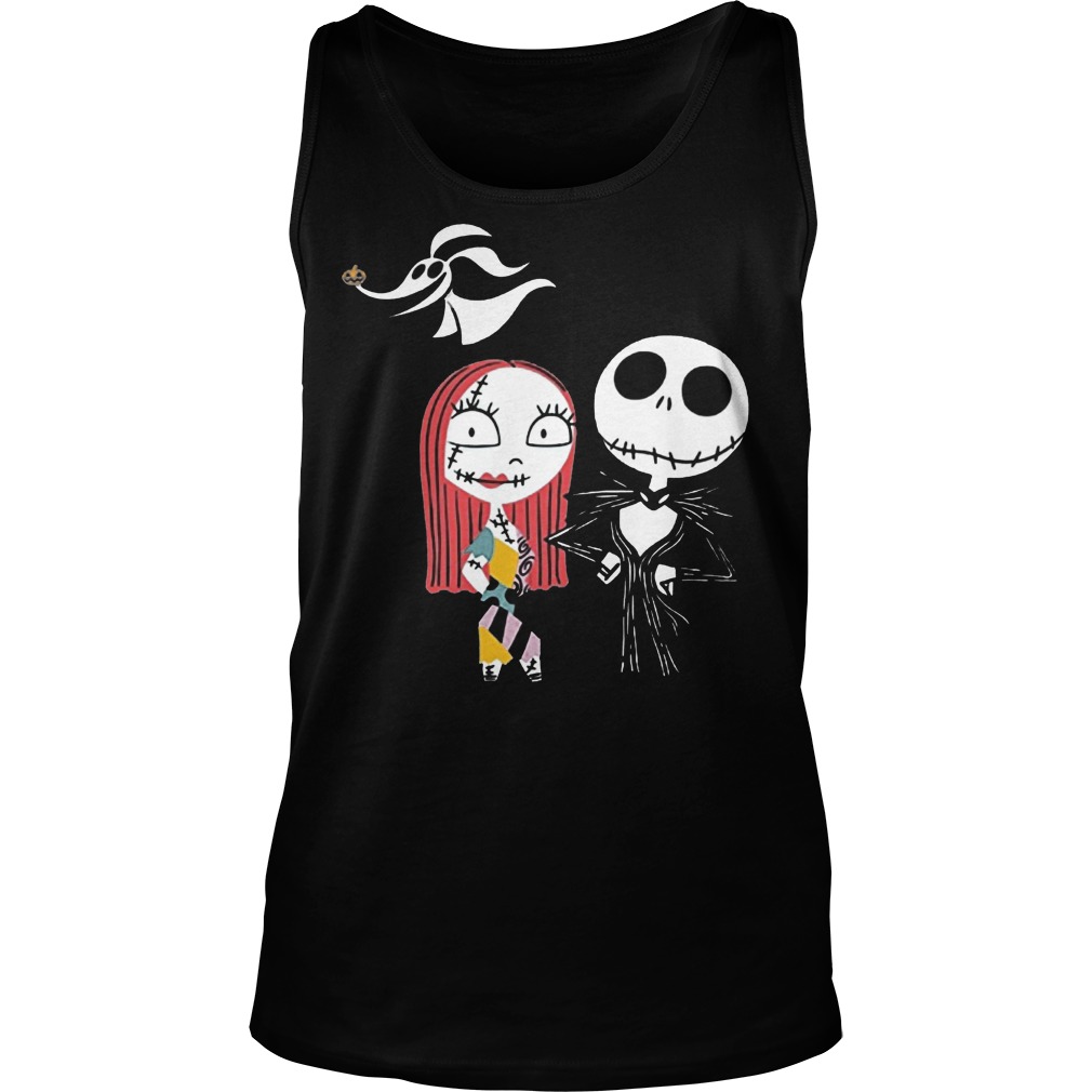 Nightmare Christmas Jack Sally Unisex Tank Top