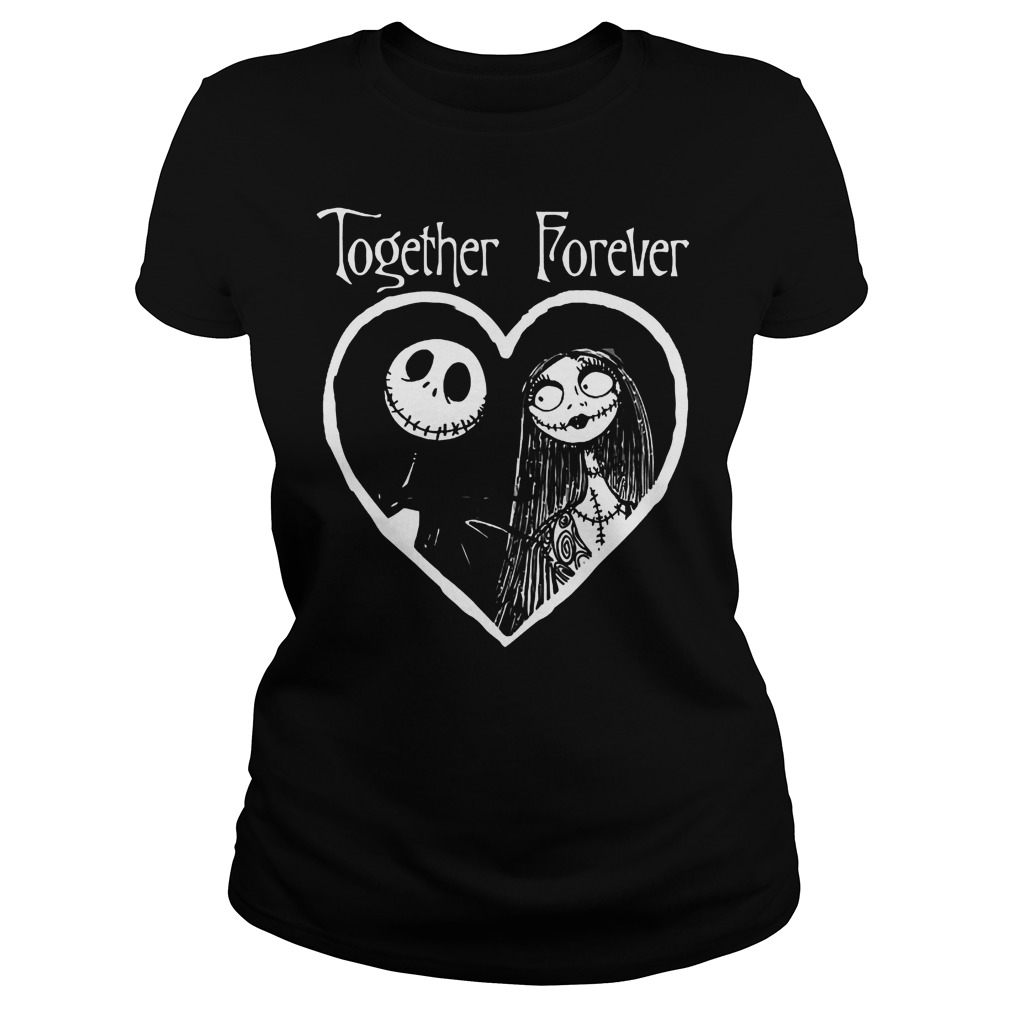 Nightmare Christmas Together Ladies Tee