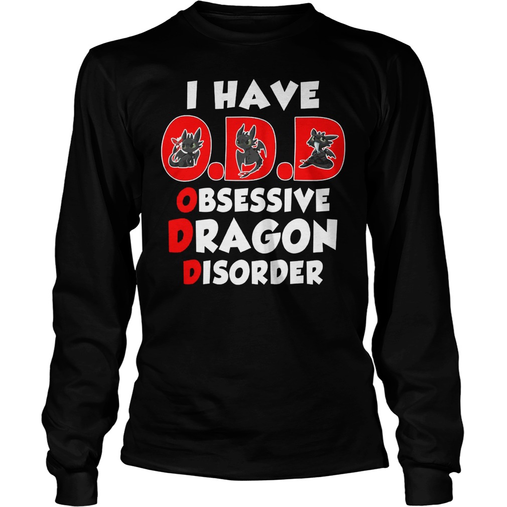 Odd Obsessive Dragon Disorder Longsleeve Tee