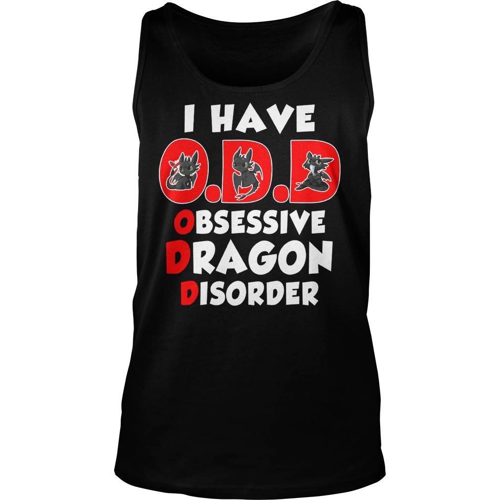 Odd Obsessive Dragon Disorder Tank Top